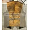 Mens Suit Brown Vest Lapel Neck Wool Waistcoat Casual Formal Double-breasted Business Slim Fit Vest Groomman For Wedding 3