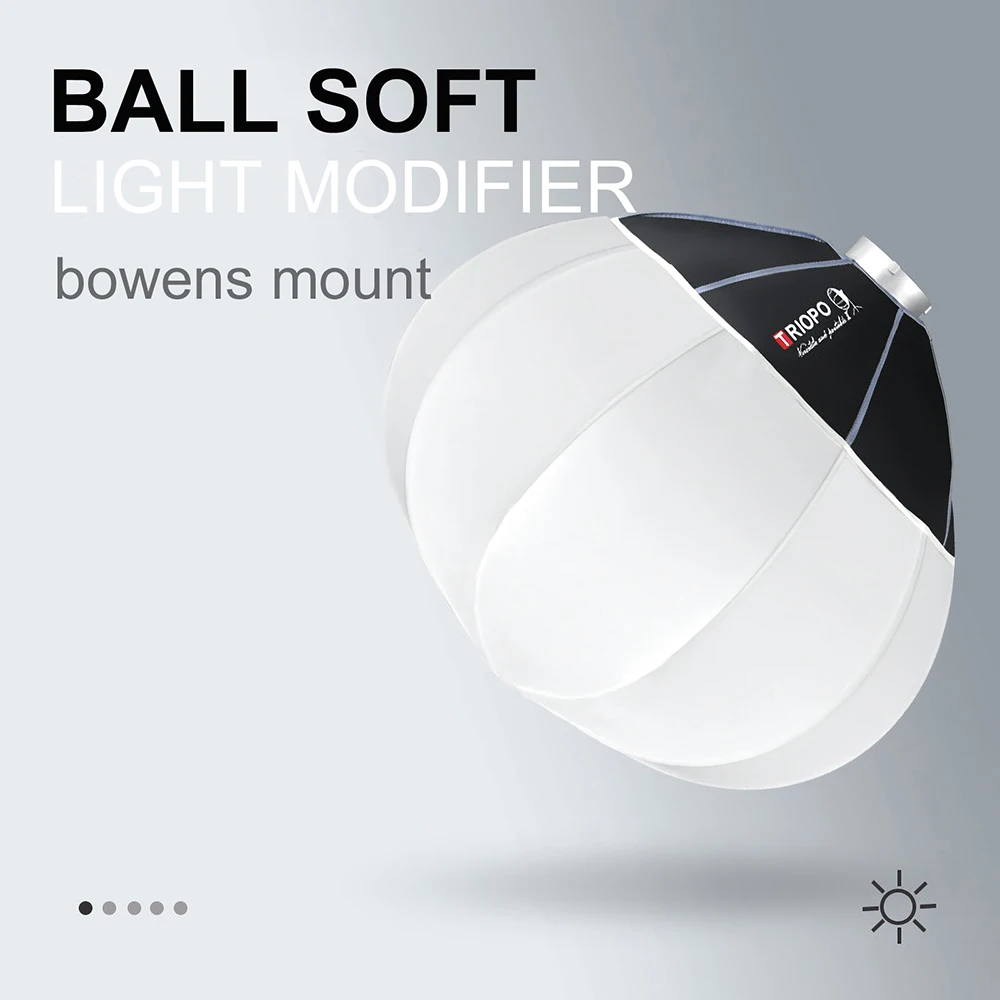 Diffuseur Softbox - YOSOO - forme ronde 40cm - élimine les ombres dures