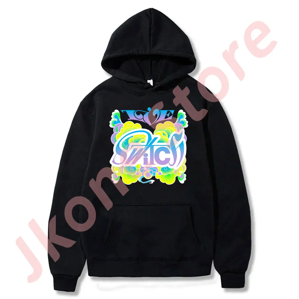 

KPOP IVE Switch Logo Hoodies Show What I Have Tour Merch Sweatshirts Women Men Fashion Casual Pullovers