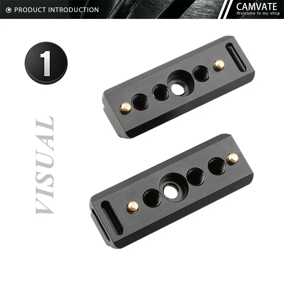 Quick Release NATO Safety Rail 58mm With 1/4"-20 Screw For SmallHD 700 Series Mo