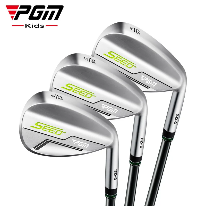 

PGM Junior SEED Golf Clubs Sand Pole Kids Right Handed Stainless Steel Professional Wedge 52/56/60degree JRSG013 Wholesale