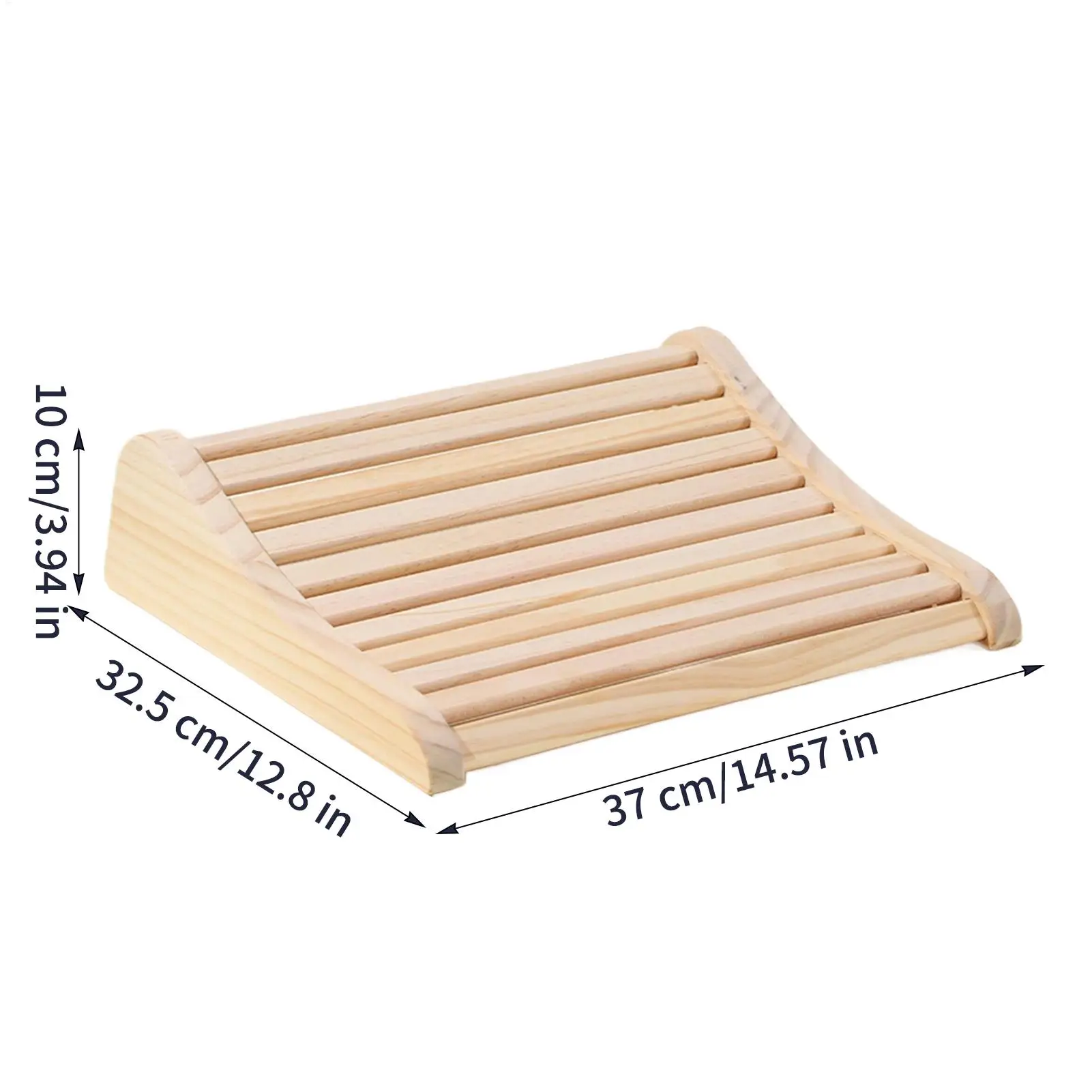 Wooden Pillow Headrest Hollow Relaxing Cushion Neck Support Pillow For Spa Gym Hotel Room Personal Relaxation Post-Workout