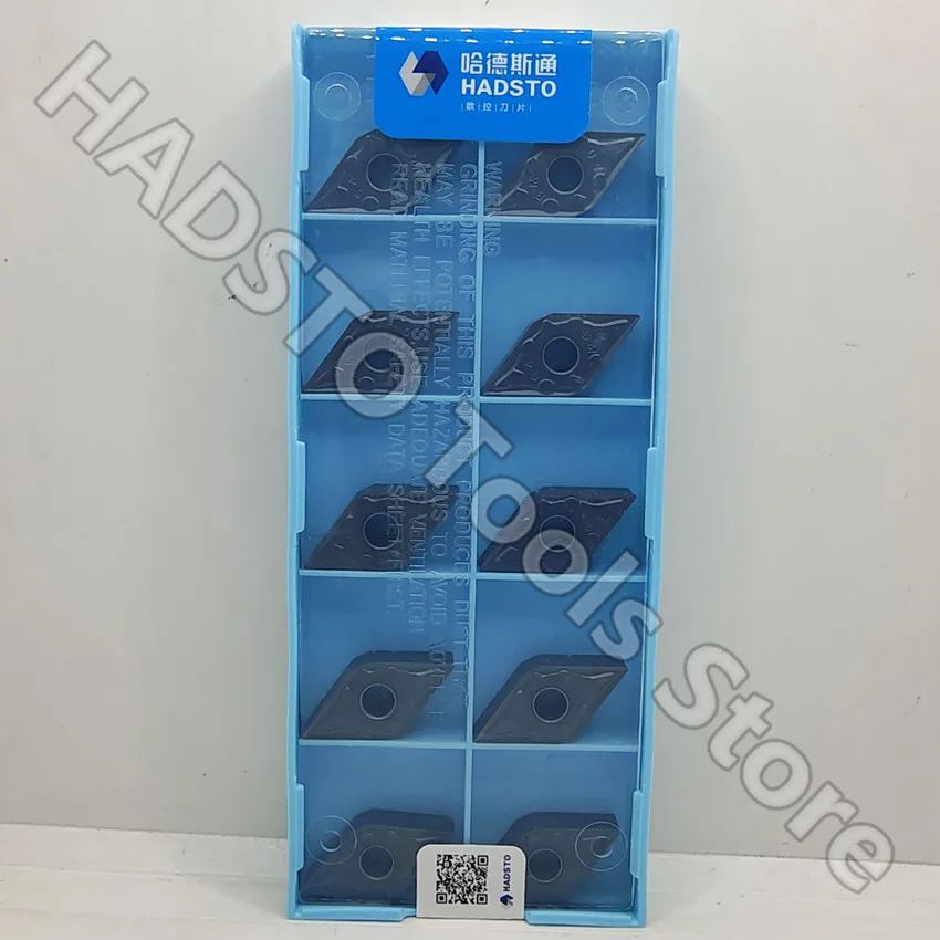 

10pcs DNMG150604-BM HS7125 DNMG441 DNMG150604 HADSTO CNC carbide inserts Turning inserts For Steel, Stainless steel, Cast iron