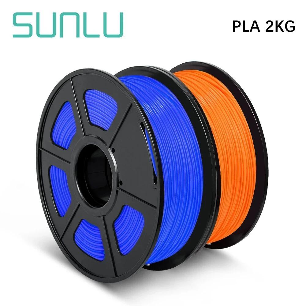 SUNLU PLA-Filament 2 kg 1 kg/Rolle 3D-Drucker-Filament PLA 1,75 mm 3D-Filament PLA-Druckmaterialien für 3D-Drucker bis 3D-Druck