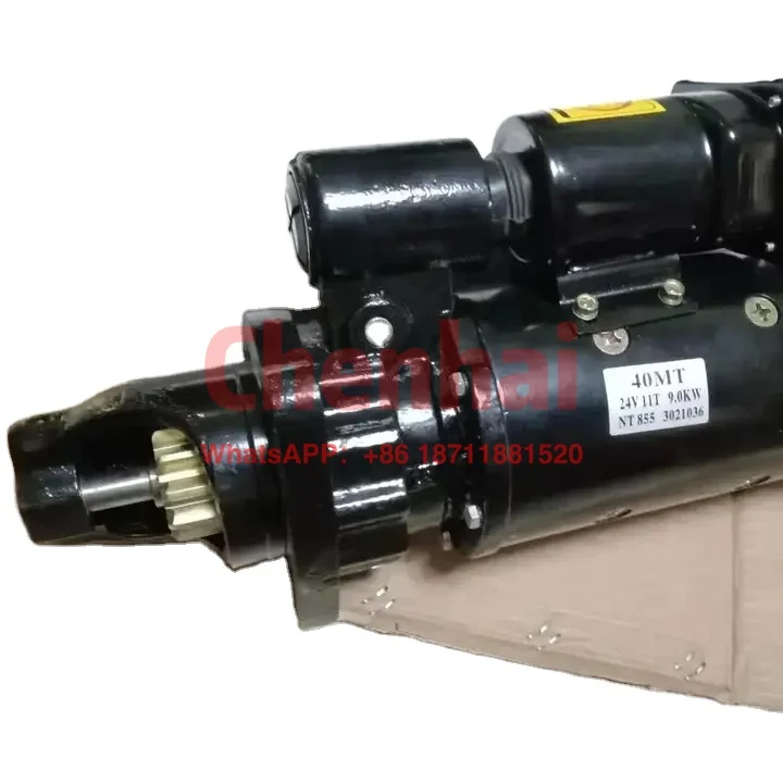 

High quality Excavator part 302-1036 1047041 106-8554 Starting Motor Starter motor CHAIYOU Engine C7 C9