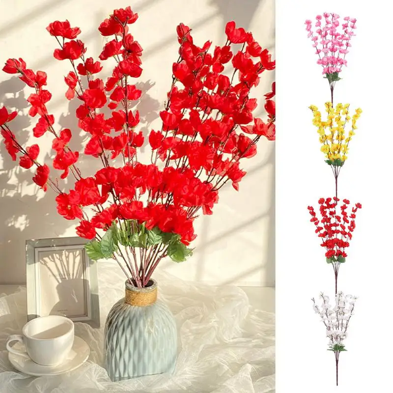 

Fake Flowers for Home Decoration Realistic Floral Table Centerpieces Durable Artificial Flowers for Home Wedding Party Offices