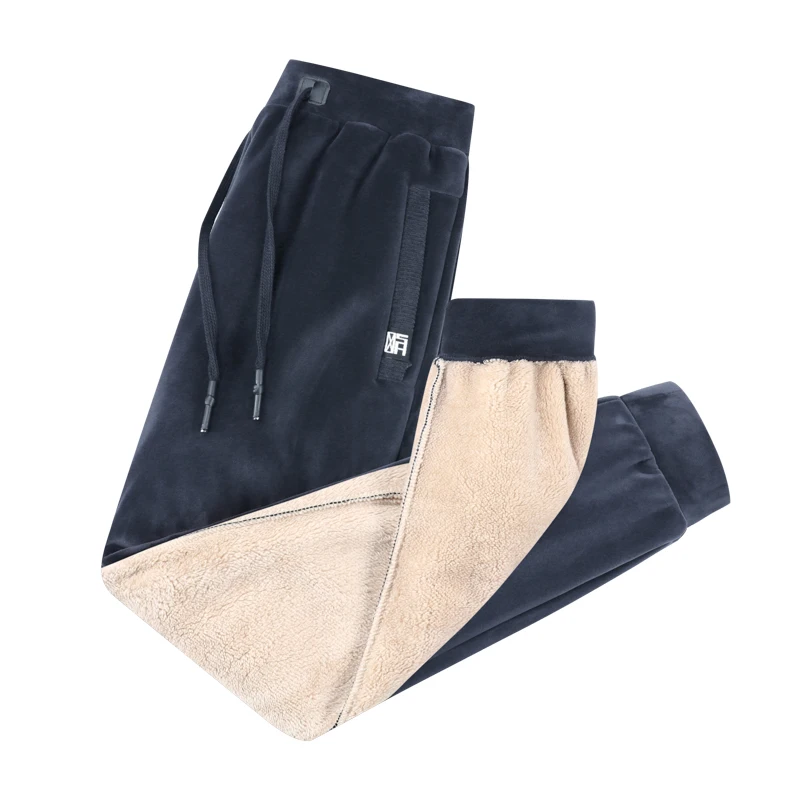 Plus Size Men Casual Pants 8XL Cashmere Winter