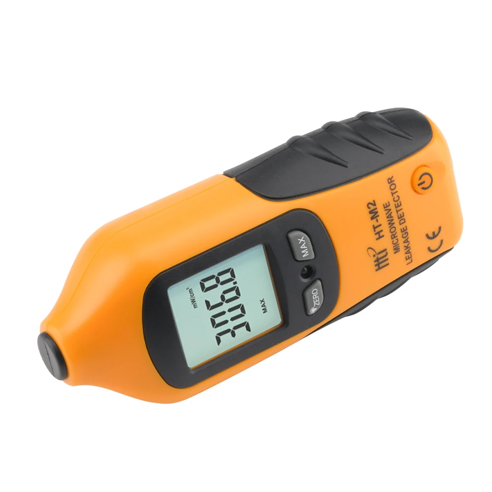 High Sensitivity Microwave Leakage Detector Professional High Accuracy Radiation Meter 0-9.99mW/cm2 LCD Digital Display Tester 5