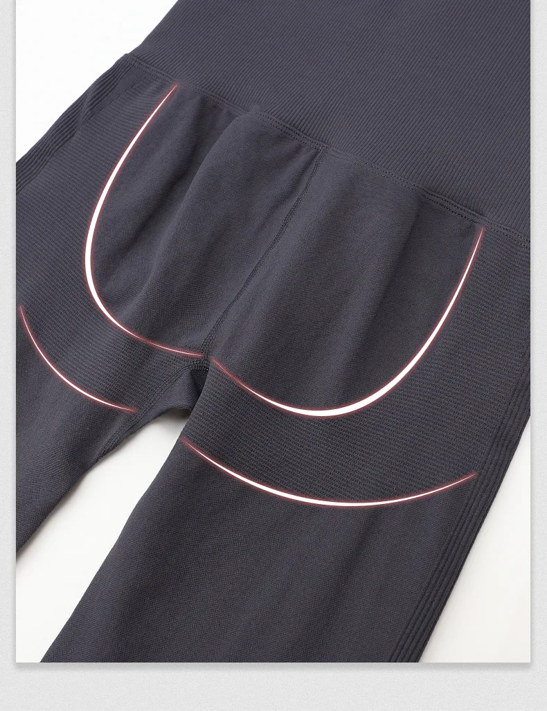 Sports Seamless Leggins Postpartum High Waist Shapewear Corset Women Push Up Running Workout Gym Fitness Yoga Pants