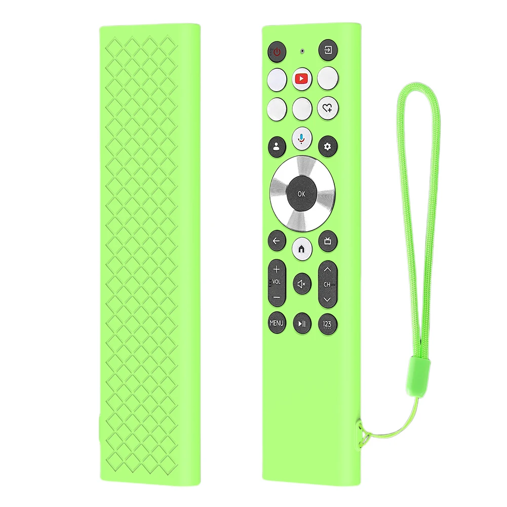 Silicone Cover Protective Case Silicone Sleeve Remote Case Soft Protector for Hisense ERF6A80 ERF6G80H ERF6F80H 6