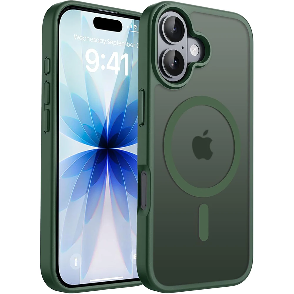 Sleek Matte MagSafe-Compatible Phone Case