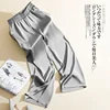 Acetate Silk Satin Straight-leg Pants Women's Summer Triacetate Silk Wide-leg Pants High Waist Drape Silk Smooth Long Pants 3