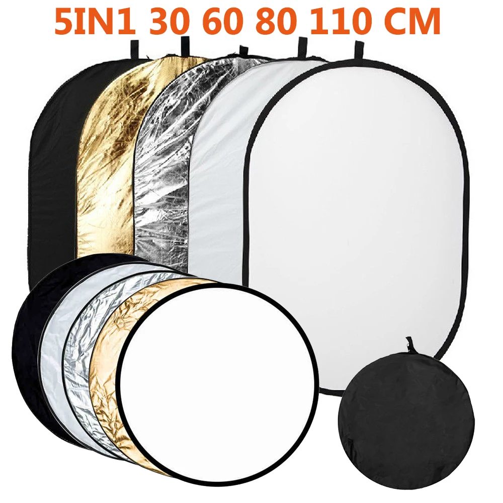 Riflettore 30cm 2 in 1 Mini riflettore di luce por... - Grandado