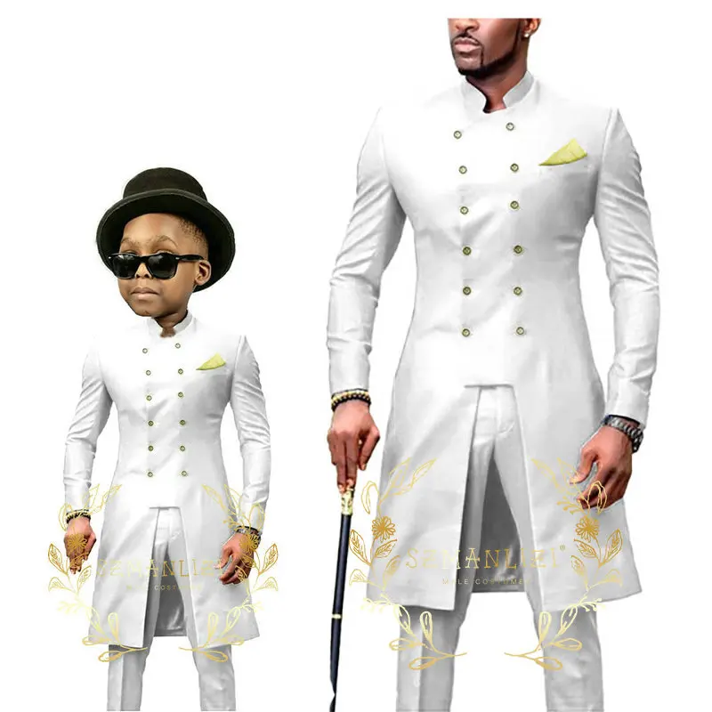Boys Wedding Tuxedo 2 Piece Suit Child Formal Party Jacket Roupa Infantil Pra Menino Trajes Para Ni&ntilde;os Elegantes