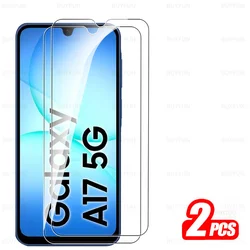 Premium Tempered Glass Screen Protector - 1 - 4 Pack - SamsungA15 4G 5G (2 Pieces)