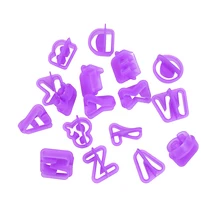 

1Set(40Pcs) Alphabet Letter Cookie Cutters Cake Decorating Molds Sugarcraft Chocolate Moulds Baking Accessories Digital/Symbols