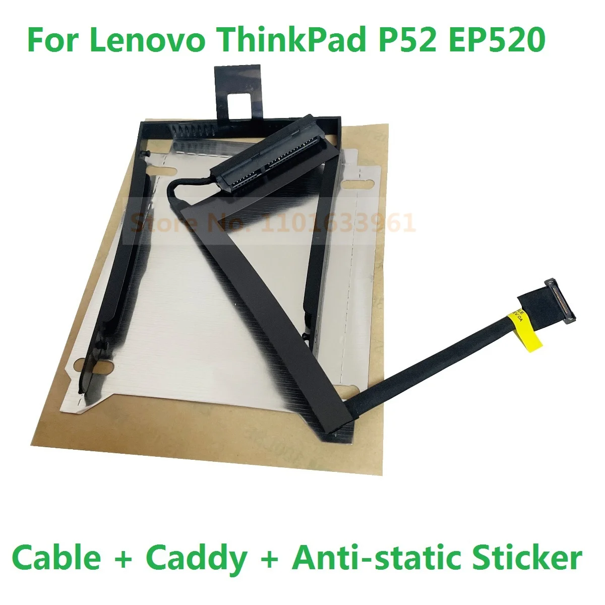 Hdd Ssd Cavo Del Disco Rigido Flex Wire Line Connector Caddy Frame Staffa Vassoio Supporto Per Lenovo Thinkpad P52 Ep520 P/N Muslimate
