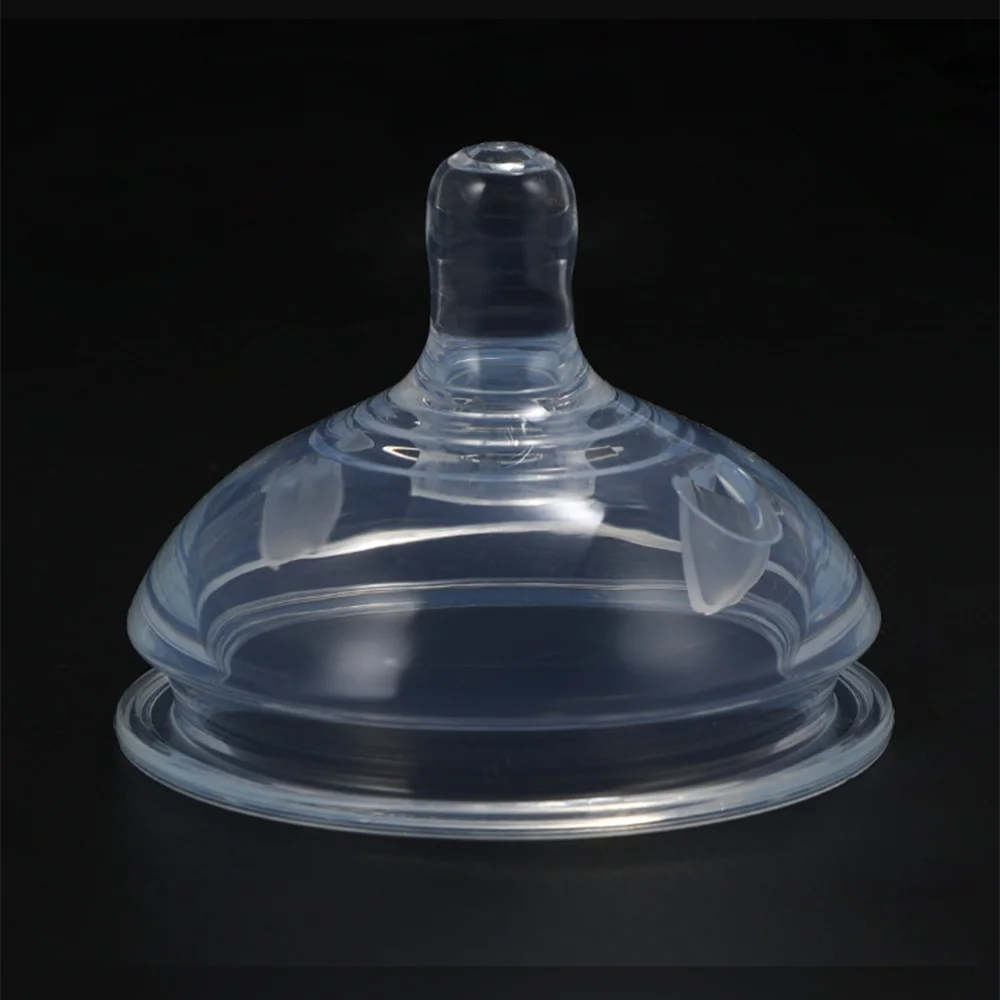 Bottle Accessories, 2PCS Wide Neck Liquid Silicone Nipple