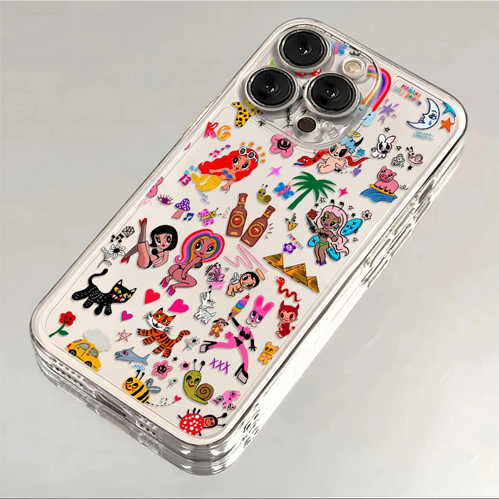 Karol G Mañana Será Bonito Clear Soft TPU Phone Case