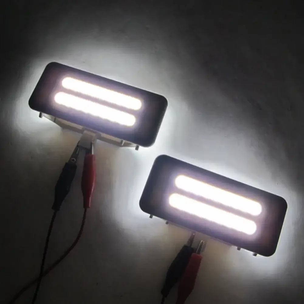 자동차 LED 인테리어 선 바이저 화장 거울 램프, BMW X5 E70 X3 F25 E90 E91 E92 E60 E61 X6 E71 E72 X1 E84 독서등, 1PC
