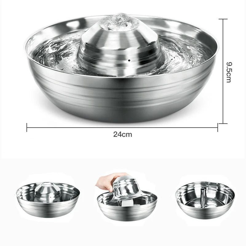 Stainless Steel Fountain Bundle