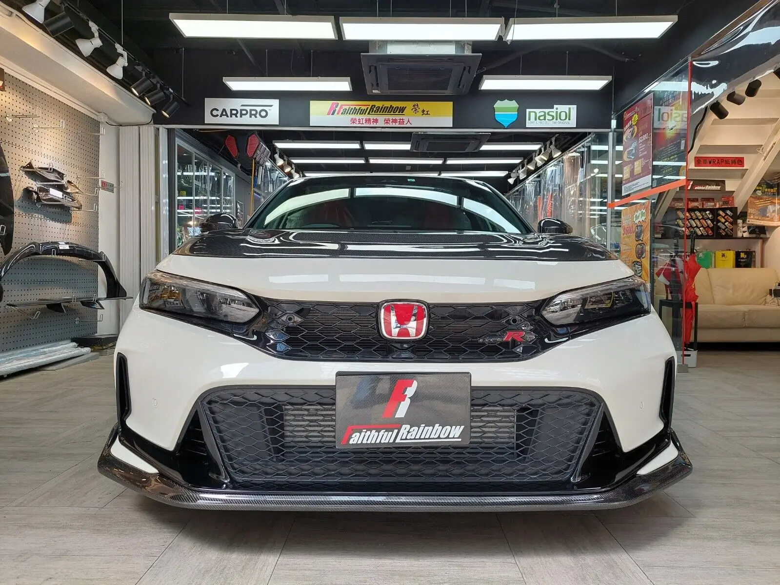 Kit Corpo Spoiler In Vera Fibra Di Carbonio Adatto Per Honda 2023 Civic Type-R Fl5