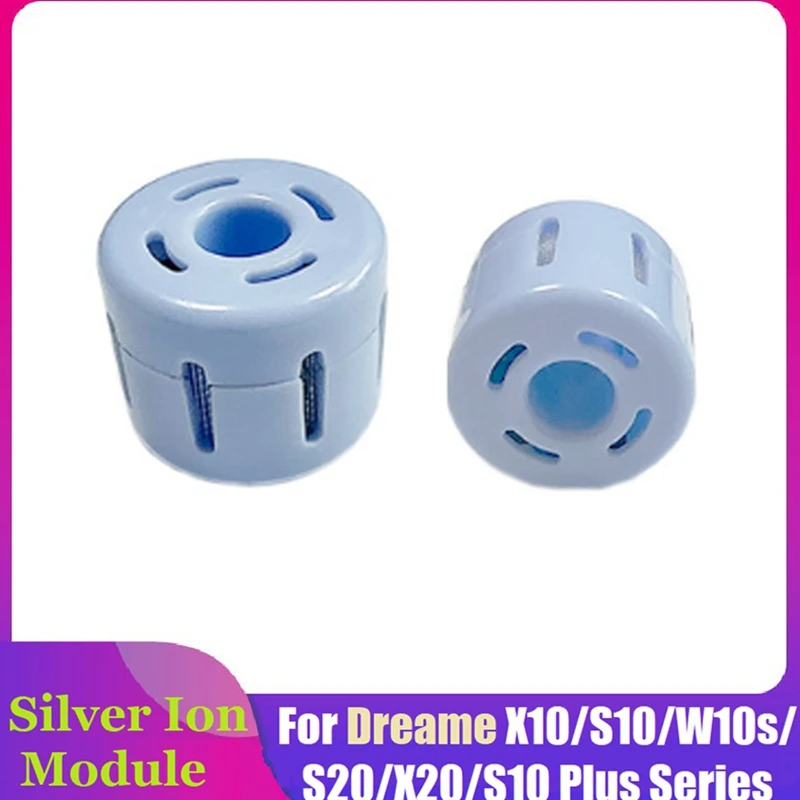 2PCS Silver Ion Module For Dreame X10/S10/W10S/S20/X20/S10 Plus Series Robot Spare Parts Water Tank Ion Efficient Sterilization