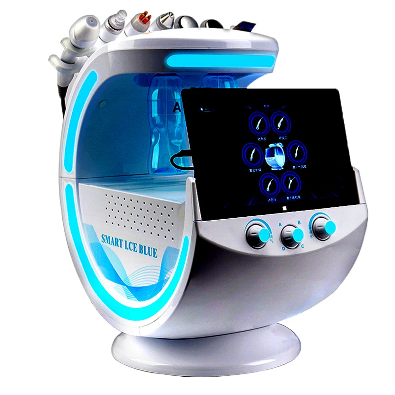 

Smart Ice Blue Hot Sale Multi-Functional 7 In 1 Smart Ice Blue Skin Management Facial Machine Application For Commercial