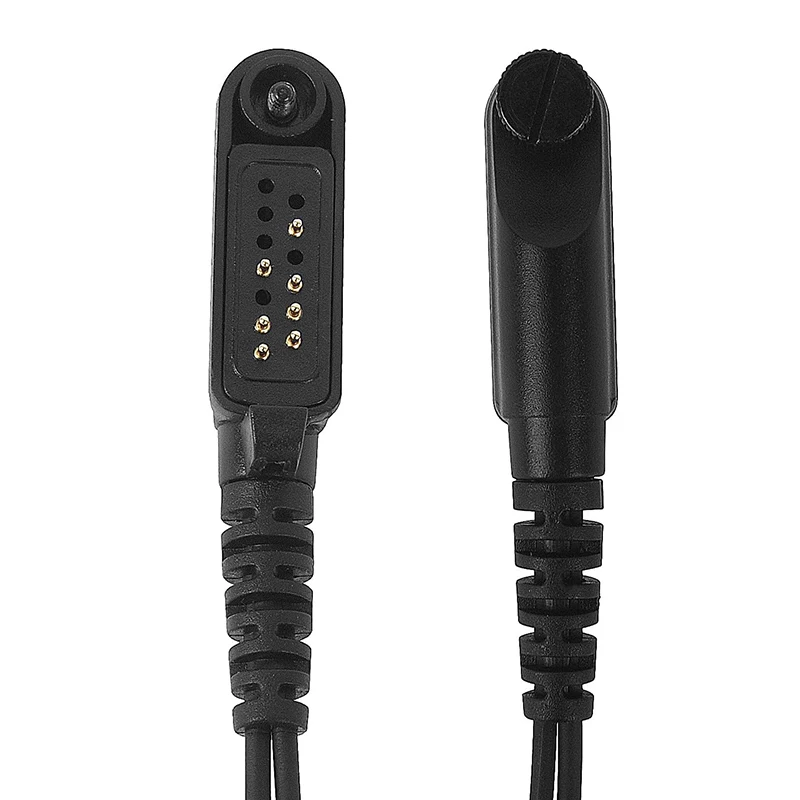 RISENKE-Earpiece Headset to 3.5 Audio, Radio for Hytera PD600,PD602,PD662,PD680,PD685, PD602i, HP608, HP682, X1E, X1P, Separabl