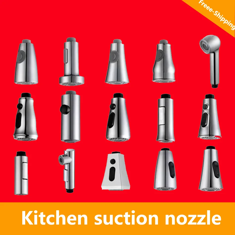 

Kitchen Faucet Spray Head ABS Plasic Nozzle Sink Pull Out Sprayer Replacement Mixer Head Kitchen Basin Tap Sprayer Spout G2/1