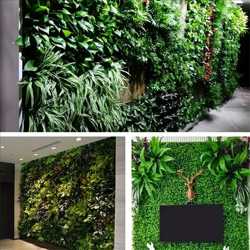 Artificial Green Plant Wall Panel 6