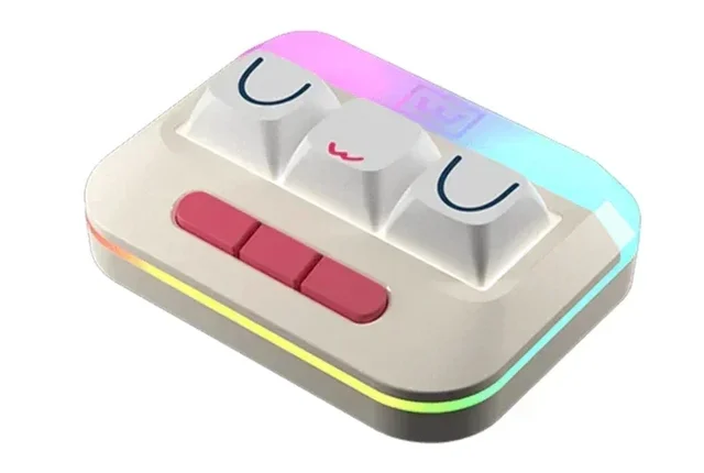Wooting UwU RGB 替えのキースイッチ付き Wooting The UwU Mechanical Keyboard Magnetic Switch Three Key