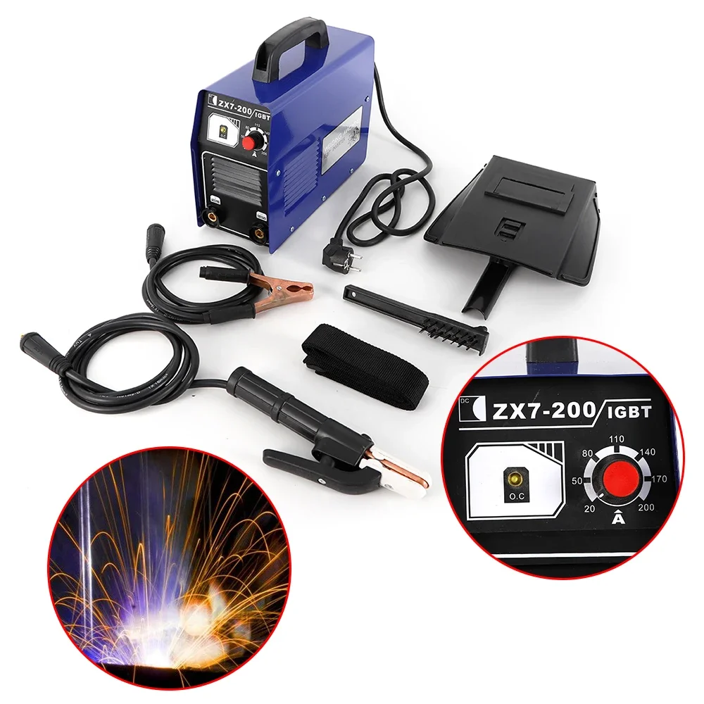 20-120A Elektroden-Schweißgerät Schweißgerät Inverter-Schweißgerät IP 21S Schweißgerät mit Schweißmaske – Detail 1