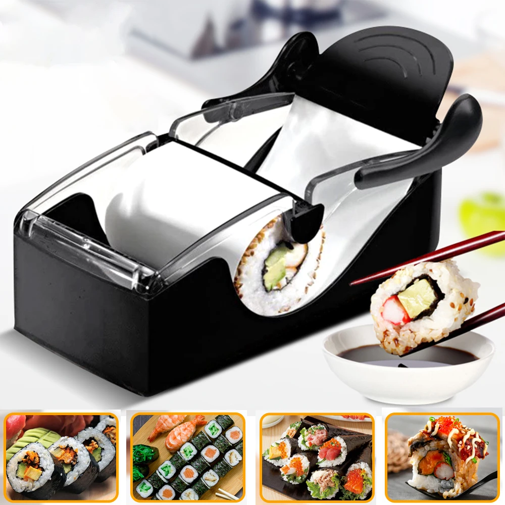 Sushi Roll Maker Portable Rice Sushi Roller Mold Perfect Easy Sushi Roll  Machine - AliExpress