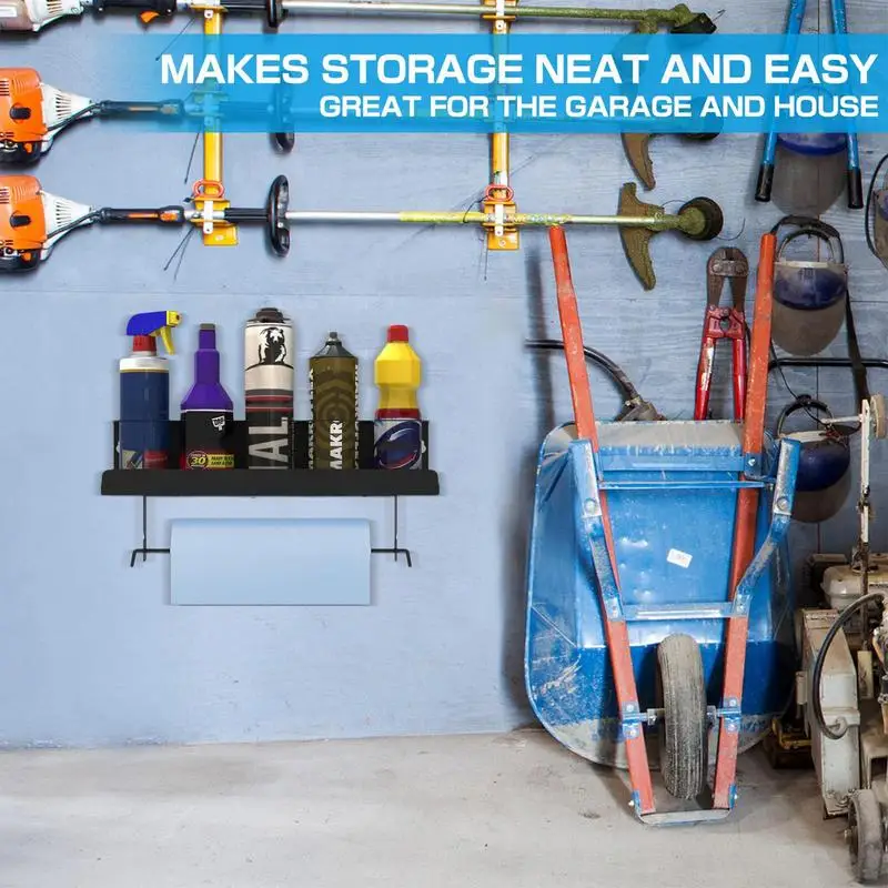 5 Bottle Spray Can Spray Bottle Holder Paint Storage Rack WorkspaceHome Use Tool Storage Rack for Can