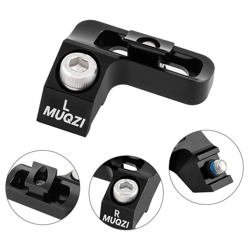 Bike Shifter Brake Adapter MUQZI Bike Shifter Brake Integrated Mount Adapter Compatible with SRAM MatchMaker to I-SPEC EV XT XTR SLX DEORE M6100/7100/8100