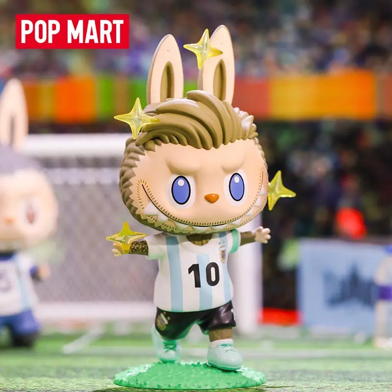 thumbnail image 1 of POP MART LABUBU ASOCIACION DEL FUTBOL ARGENTINO Series Blind Box Guess Bag Original Toys Doll Cute Action Anime Figure Ornaments, 1 of 5
