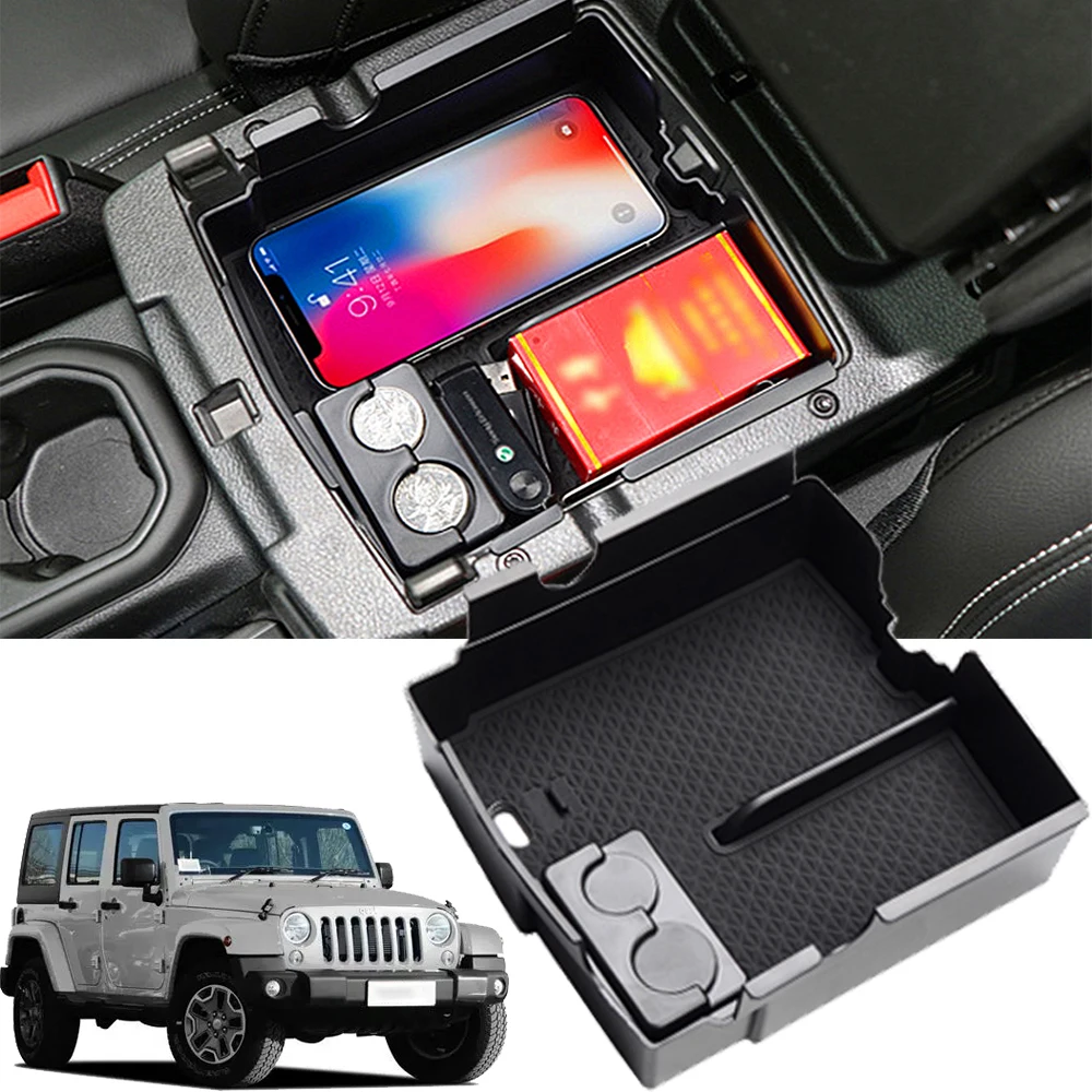 Armaturenbrett Ablage Center Konsole Einfügen Organizer Dash Panel Lagerung  Box Fit Für Jeep Wrangler JK 2012-201 - AliExpress