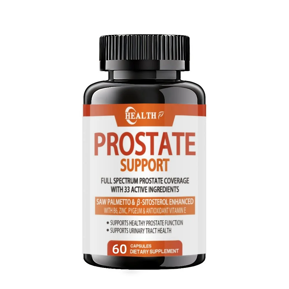 Saw Palmetto Supplement Antioxidant Vitamins for Prostate Support Urinary