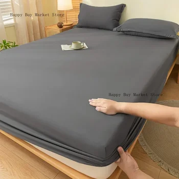 Coprimaterassi Lenzuola con angoli Copriletti Coprimaterasso in tessuto spesso per letti singoli matrimoniali king size queen size 1
