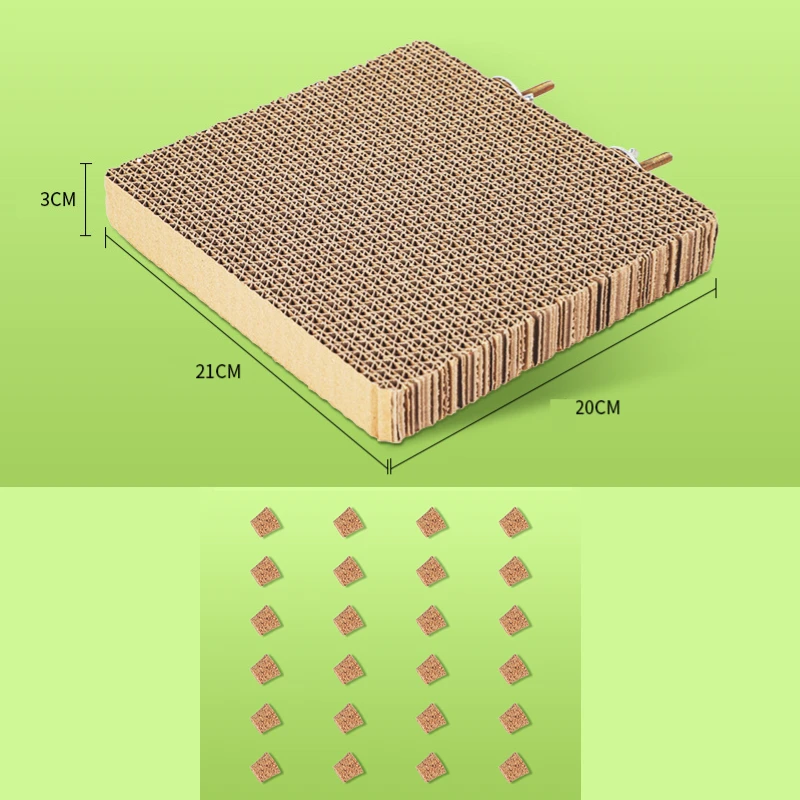 لعبة تمزيق ومضغ للطيور مع منصة جثم من الفلين | متج...