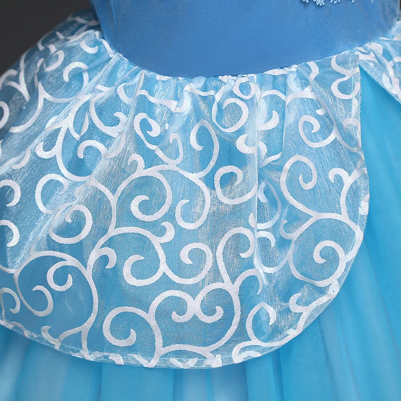 Girls Dress Children Role-Play Costume Princess Ball Gown Party Christmas Dress Cosplay Dresses 4 7 8 9 10 Years girls dress princess costume