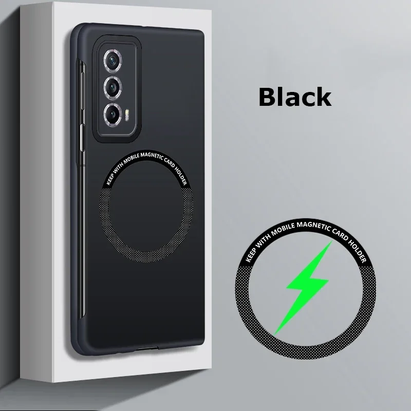 Magsafe-Compatible Slim Magnetic Case with Hard PC Back Cover