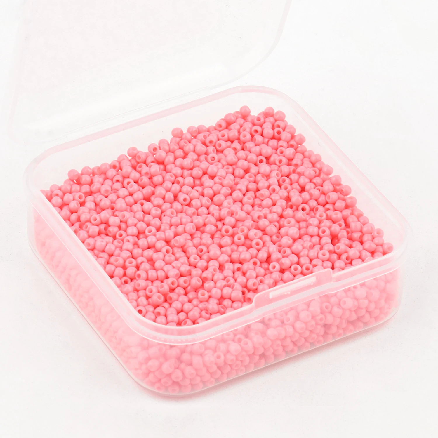 RUBYCA Perle Di Vetro Ceco 6 Mm Per Gioielli Fai Da Te: 600 Pz In 10 Colori Assortiti Lucidi Con Scatola Organizer