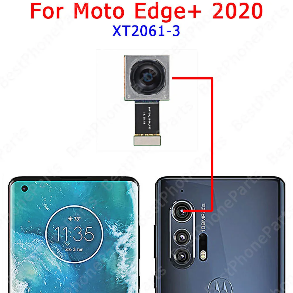 Selfie Backside Rear Camera For Motorola Moto Edge 20 Lite Pro Plus X30  Front Facing Back