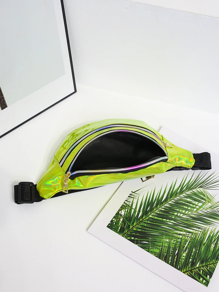 adidas waist bag hologram