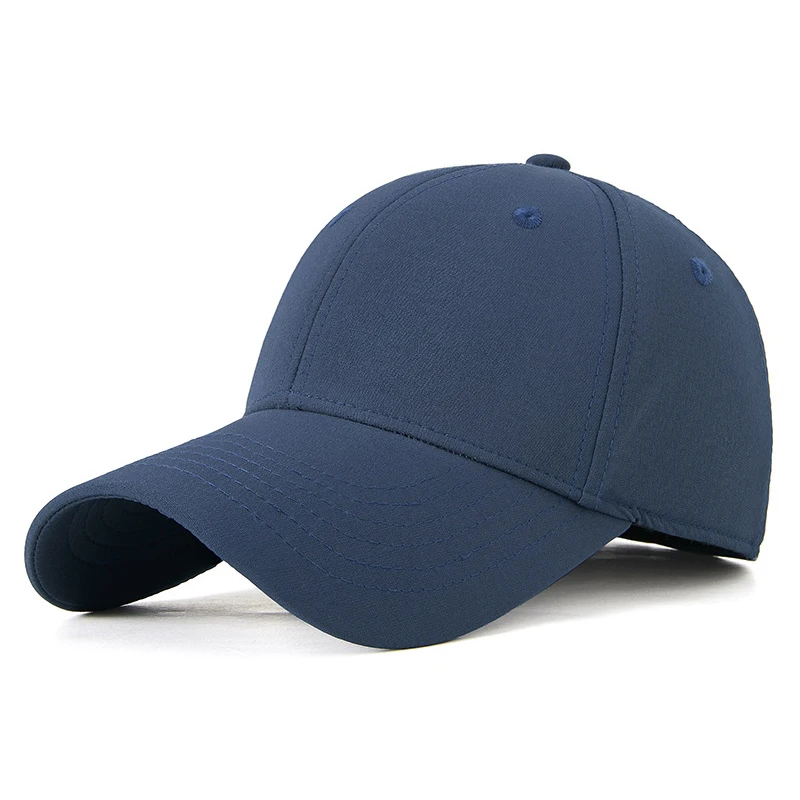 

New Full Closed Fitted Baseball Cap Men Big Size High Quality Big Head Fashionable