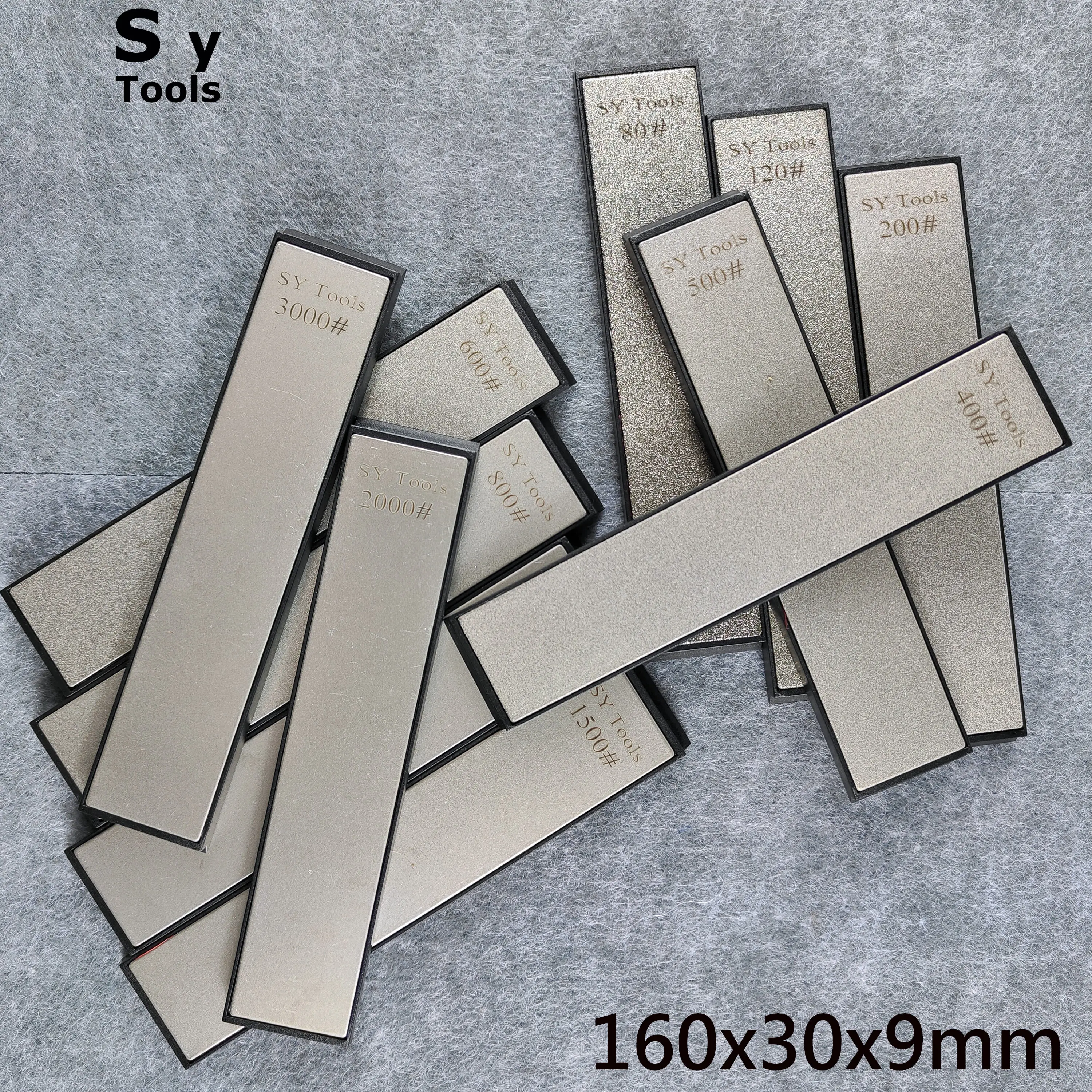 

Sy Tools 6"X1-1/5" Diamond Sharpening Stones For Ruixin pro RX008 RX009 knife Sharpener System Diamond Whetstone