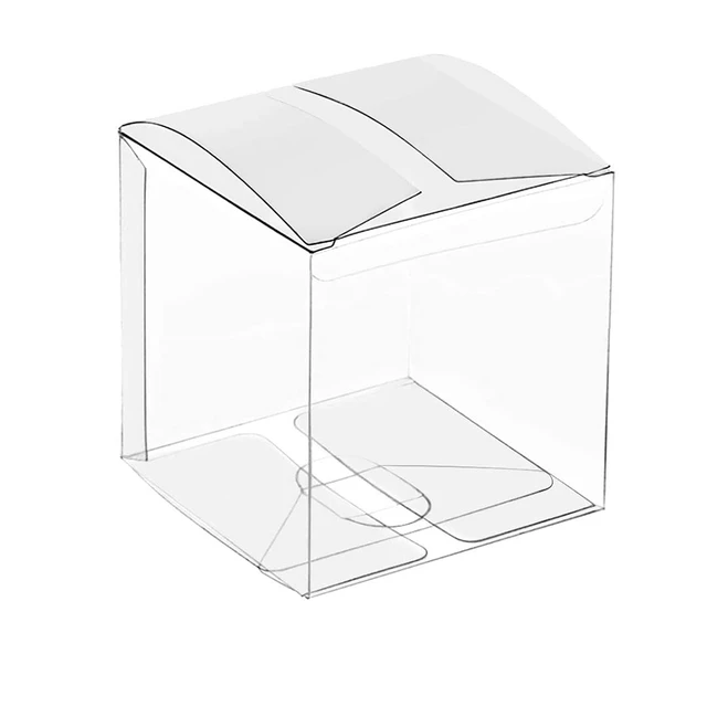 50pcs Clear Plastic Boxes For Gifts Pvc Packing Box Gift Packaging  Transparent Candy Box Wedding Gift Boxes Wedding Party Favors - AliExpress