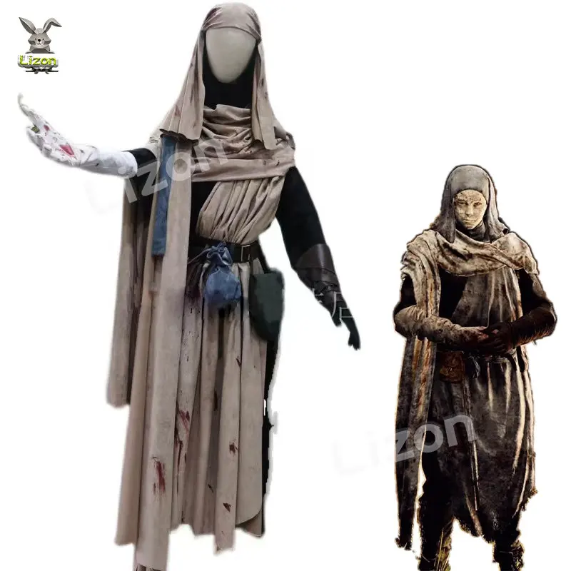 

White Mask Varre Cosplay Costume Outfits Halloween Carnival Suit